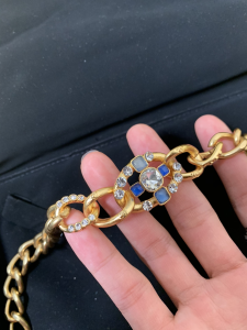 Luxury Womens Belts Chanel Crystals Chain Belt A175PP240 AA148180