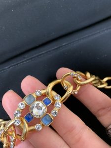 Luxury Womens Belts Chanel Crystals Chain Belt A175PP240 AA148180