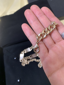 Luxury Womens Belts Chanel Monogram Link Chain Belt A175PP240 AA148179