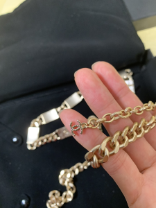 Luxury Womens Belts Chanel Monogram Link Chain Belt A175PP240 AA148179