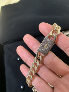 Luxury Womens Belts Chanel Monogram Link Chain Belt A175PP240 AA148179