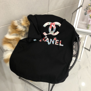 Luxury Womens Clothing Chanel CC Logo Cotton T Shirt SML A154PP280 AA148134