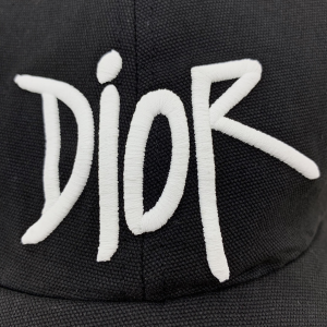 Luxury Womens Hats Dior Homme Baseball Hat Cap Black A155PP180 AA148137