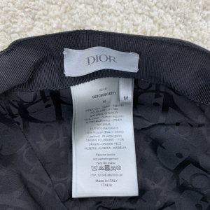 Luxury Womens Hats Dior Homme Baseball Hat Cap Black A155PP180 AA148137