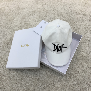 Dior Homme Baseball Hat Cap White 
