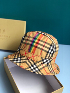 Luxury Womens Hats Burberry Vintage Check Bucket Hat A190PP110 AA148294