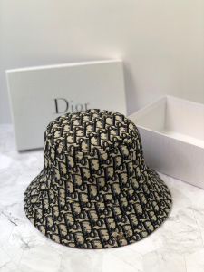 Luxury Womens Hats Dior Oblique Bucket Hat A190PP95 AA148302