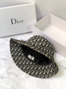 Luxury Womens Hats Dior Oblique Bucket Hat A190PP95 AA148302