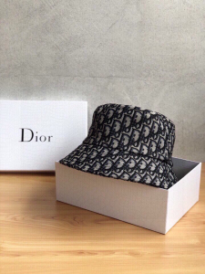 Luxury Womens Hats Dior Oblique Burgundy Bucket Hat A190PP90 AA148288