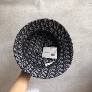 Luxury Womens Hats Dior Oblique Burgundy Bucket Hat A190PP90 AA148288