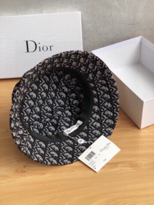 Luxury Womens Hats Dior Oblique Burgundy Bucket Hat A190PP90 AA148288