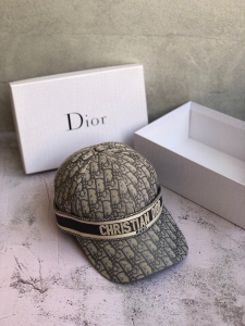 Luxury Womens Hats Dior Oblique Dior Jacquard Bucket Hat Grey A190PP100 AA148291