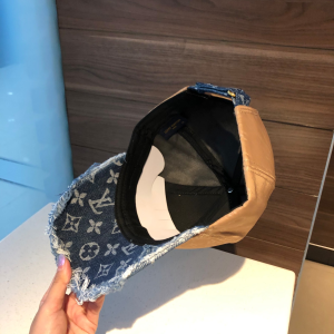 Luxury Womens Hats Louis Vuitton Monogram Baseball Cap Hat Beige A190PP90 AA148279