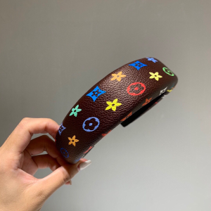 Luxury Womens Head Band Louis Vuitton Monogram Headband in Brown A190PP85 AA148269