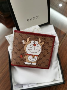 Gucci x Doraemon Bi Fold Wallet