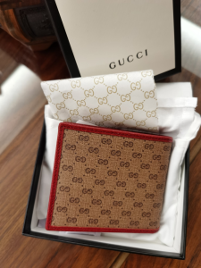 Luxury Mens Wallets Gucci x Doraemon Bi Fold Wallet 654498 11x9x1CM A09PP170 AA148331