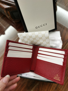 Luxury Mens Wallets Gucci x Doraemon Bi Fold Wallet 654498 11x9x1CM A09PP170 AA148331