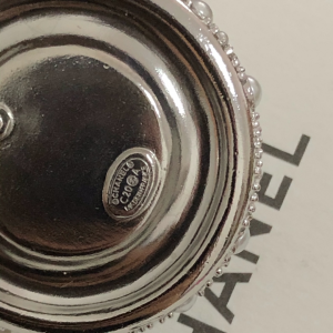 Luxury Womens Jewelry Chanel Crystals Round CC Logo Earrings A39PP150 AA148343