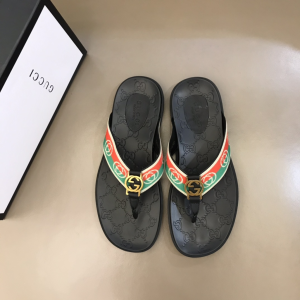 Gucci Interlocking G Thong Sandals Mens 