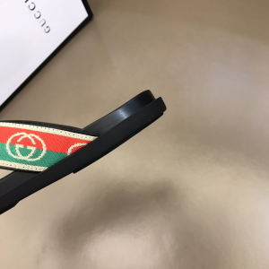 Luxury Mens Shoes Gucci Interlocking G Thong Sandals Mens 38 To 45 A151PP300 AA148744