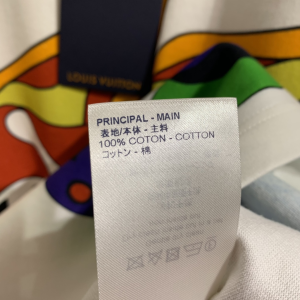 Luxury Womens Clothing Louis Vuitton LV Screen Printed T Shirt SML A154PP280 AA148880