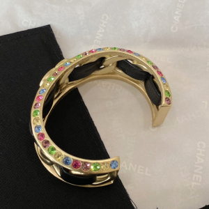 Luxury Womens Jewelry Chanel Gold CC Logo Chain Bracelet A152PP180 AA148865