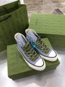 Converse x Gucci Chuck Taylor All Star 70 Sneakers Boot Sky Blue Converse x Gucci Chuck Taylor All Star 70 Sneakers Boot Sky Blue