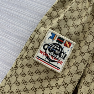 Luxury Womens Clothing Gucci GG Canvas Pants SML A198PP380 AA149001