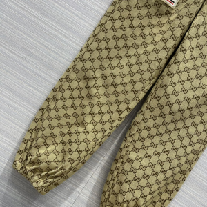 Luxury Womens Clothing Gucci GG Canvas Pants SML A198PP380 AA149001