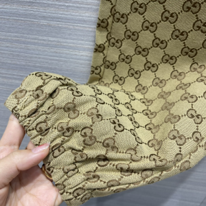 Luxury Womens Clothing Gucci GG Canvas Pants SML A198PP380 AA149001