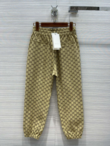 Luxury Womens Clothing Gucci GG Canvas Pants SML A198PP380 AA149001