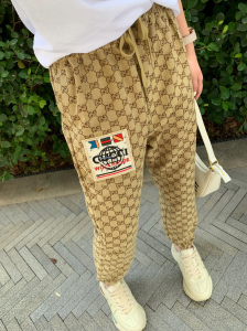 Luxury Womens Clothing Gucci GG Canvas Pants SML A198PP380 AA149001