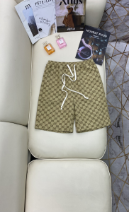 Gucci GG Canvas Shorts Beige 