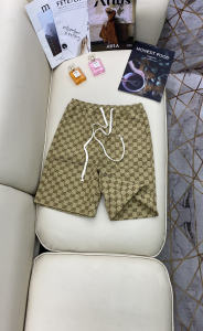 Luxury Womens Clothing Gucci GG Canvas Shorts Beige SML A198PP380 AA149008