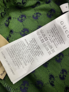 Luxury Womens Clothing Gucci GG Canvas Shorts Green SML A198PP380 AA149009