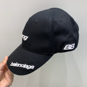 Luxury Womens Hats Balenciaga Hat Balenciaga Cap Black A196PP160 AA148994