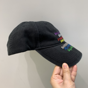 Luxury Womens Hats Balenciaga Hat Balenciaga Cap Black A196PP160 AA148996