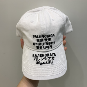 Balenciaga Hat Balenciaga Cap White 