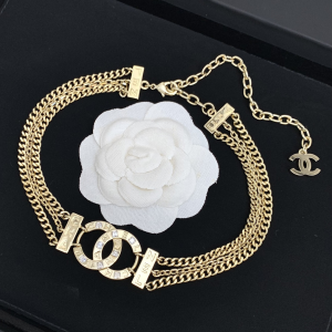 Chanel CC Logo Chain Necklaces 