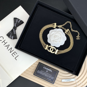 Luxury Womens Jewelry Chanel CC Logo Chain Necklaces A205PP200 AA149013