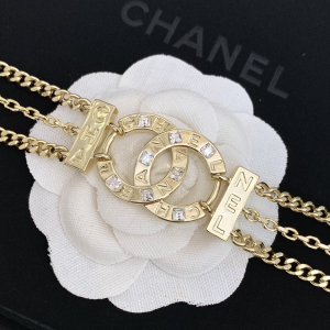 Luxury Womens Jewelry Chanel CC Logo Chain Necklaces A205PP200 AA149013
