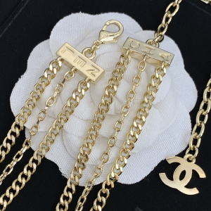 Luxury Womens Jewelry Chanel CC Logo Chain Necklaces A205PP200 AA149013