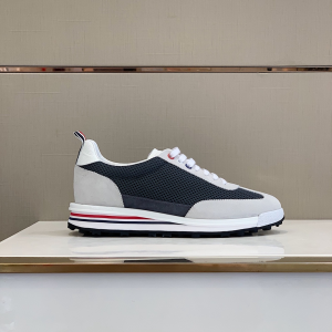 Luxury Mens Shoes Thom Browne Tech Runner Sneaker In Black 38 To 45 A136PP470 AA149316