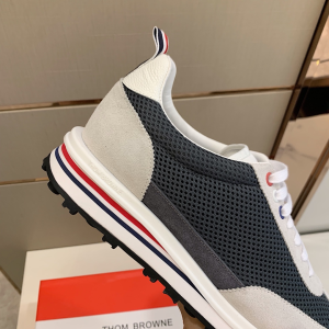 Luxury Mens Shoes Thom Browne Tech Runner Sneaker In Black 38 To 45 A136PP470 AA149316