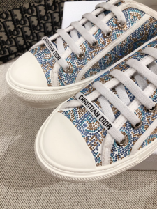 Luxury Womens Shoes Dior WalknDior Sneaker 35 To 40 A136PP420 AA149399