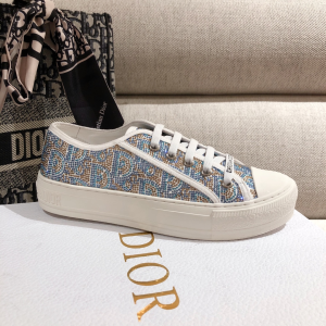 Luxury Womens Shoes Dior WalknDior Sneaker 35 To 40 A136PP420 AA149399