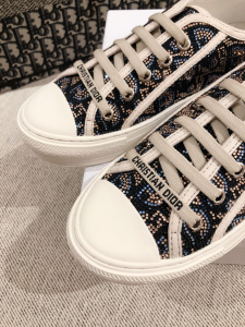 Luxury Womens Shoes Dior WalknDior Sneaker 35 To 40 A136PP420 AA149400