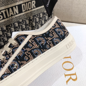 Luxury Womens Shoes Dior WalknDior Sneaker 35 To 40 A136PP420 AA149400