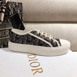 Luxury Womens Shoes Dior WalknDior Sneaker 35 To 40 A136PP420 AA149400
