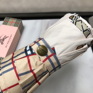 Luxury Womens Umbrella Burberry Horse Check Umbrella in White A144PP100 AA149462